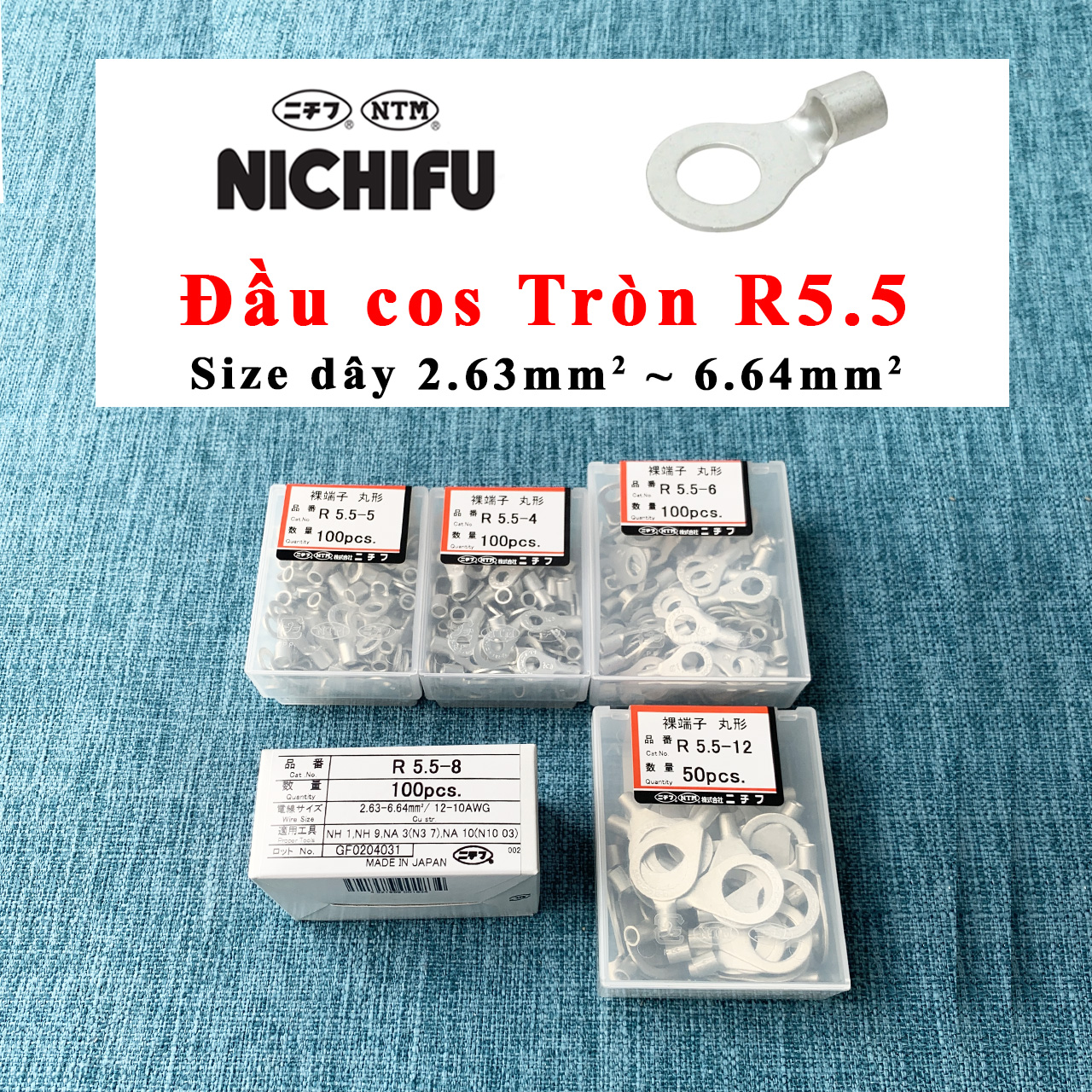 supplier vendor list ncc ncu đại lý phân phối cung cấp đầu cos cosse cốt đồng Nichifu